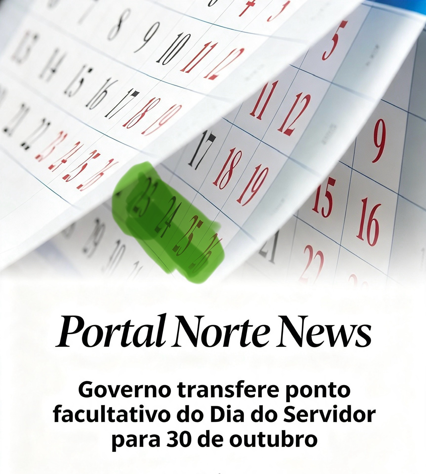 Governo do Acre transfere ponto facultativo do Dia do Servidor para 30 de outubro