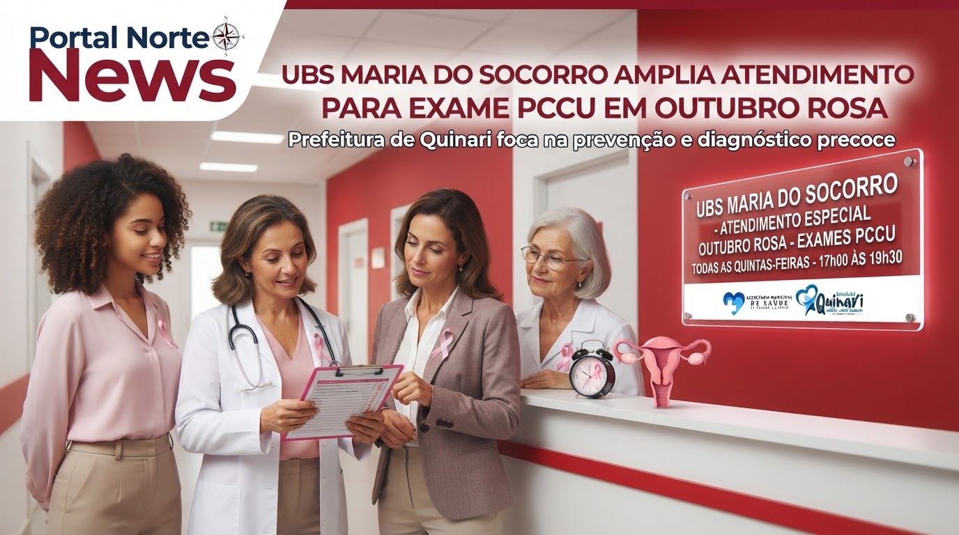 UBS Maria do Socorro Divulga Atendimento Especial para Exame PCCU (Preventivo) Durante o Mês de Outubro