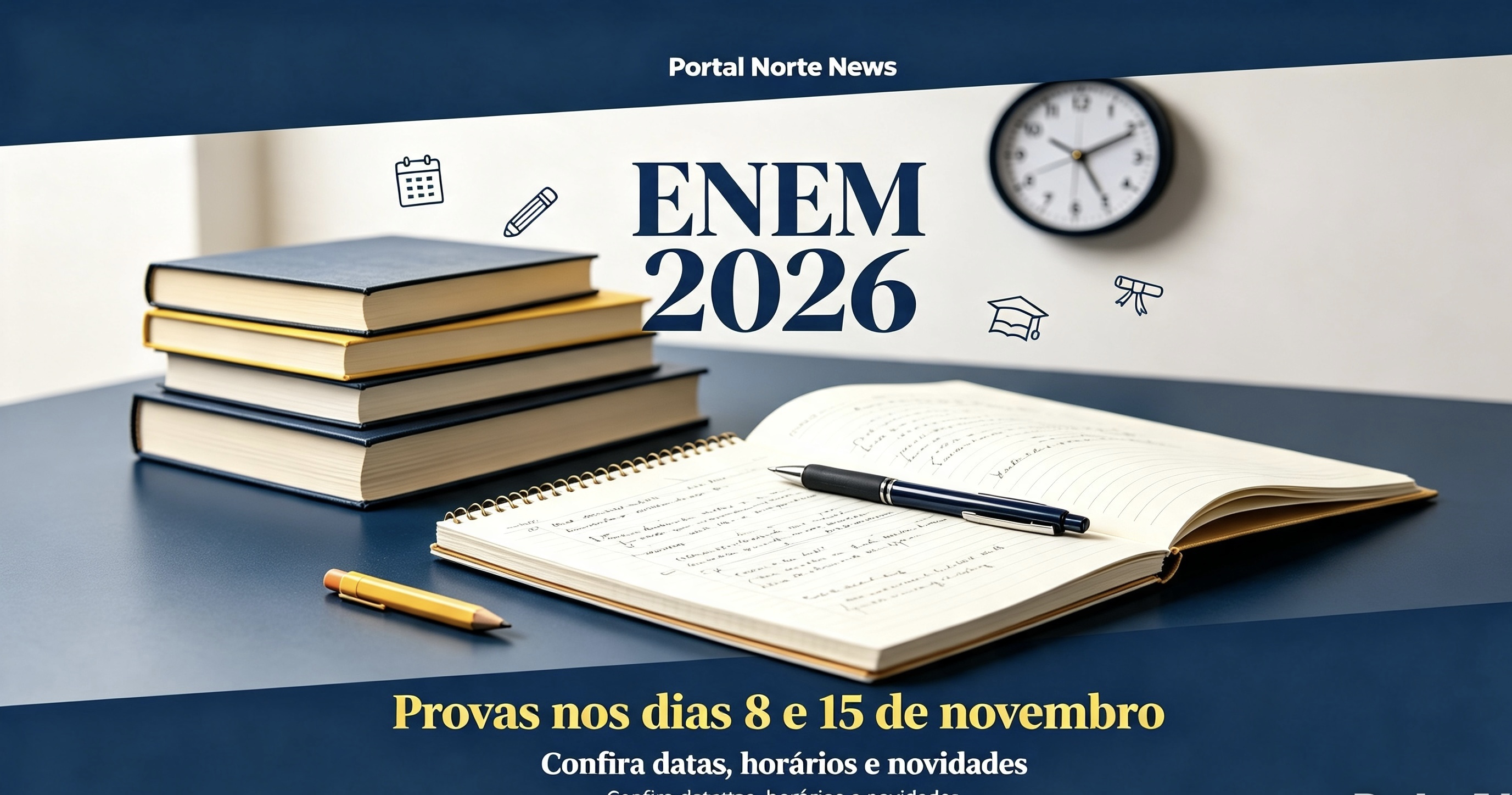 Enem 2026: Provas em Novembro — Confira Datas, Novidades e Tudo o Que Precisa Saber
