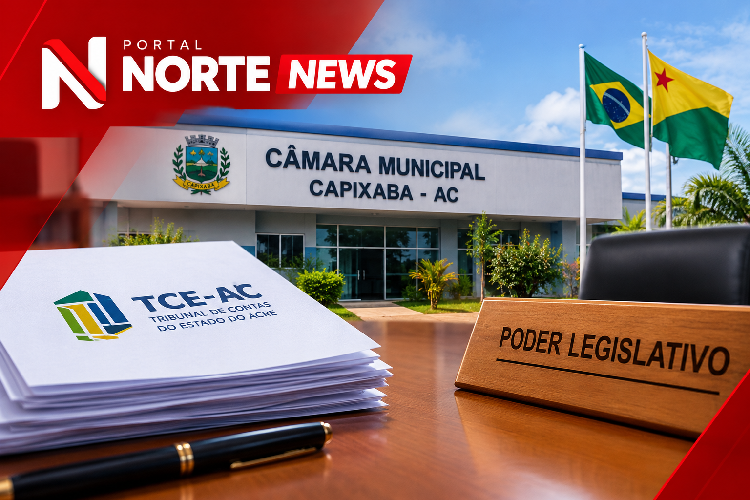 Política em Capixaba: prefeito é multado pelo TCE-AC e Câmara tem mudanças